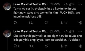 luke wenke x twitter screenshot katie obsession 2023