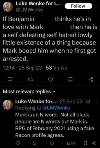 luke wenke x twitter benjamin ryan teeter obsession 2023