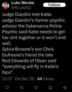 luke wenke katie valentine obsession x twitter screenshot