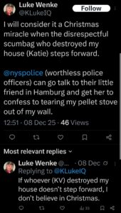 luke wenke katie obsession x twitter screenshot 2025