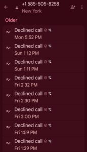 luke wenke jail calls to katie unwanted contact harassment