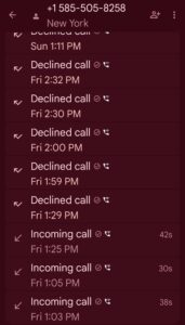 luke wenke jail calls to katie unwanted contact harassment