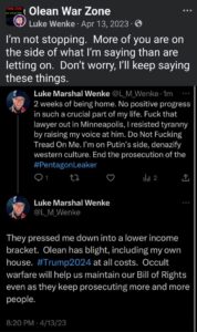 luke wenke facebook screenshot ryan obsession victim 1 2023