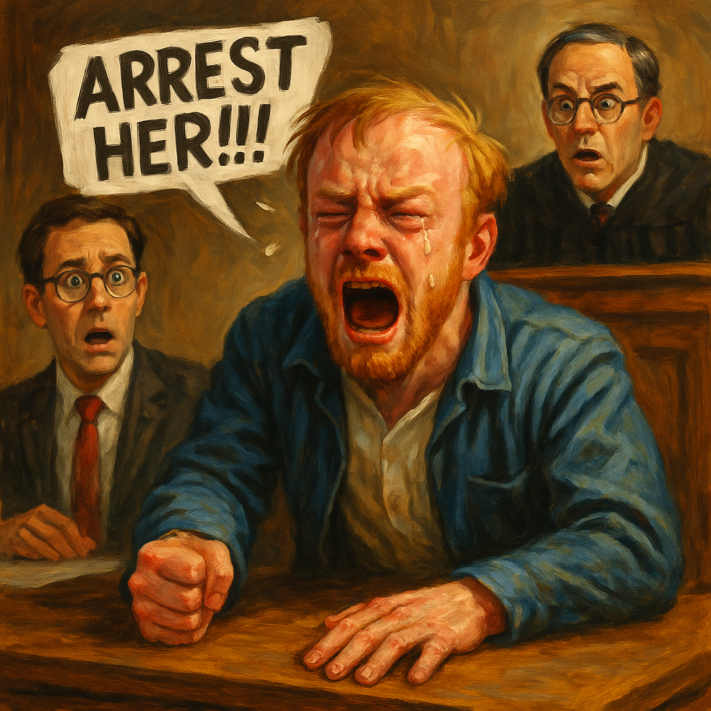 EMAIL: Chronic Arrestee Luke Wenke DARES to Accuse Others of Being Tax Burdens (LOL!)