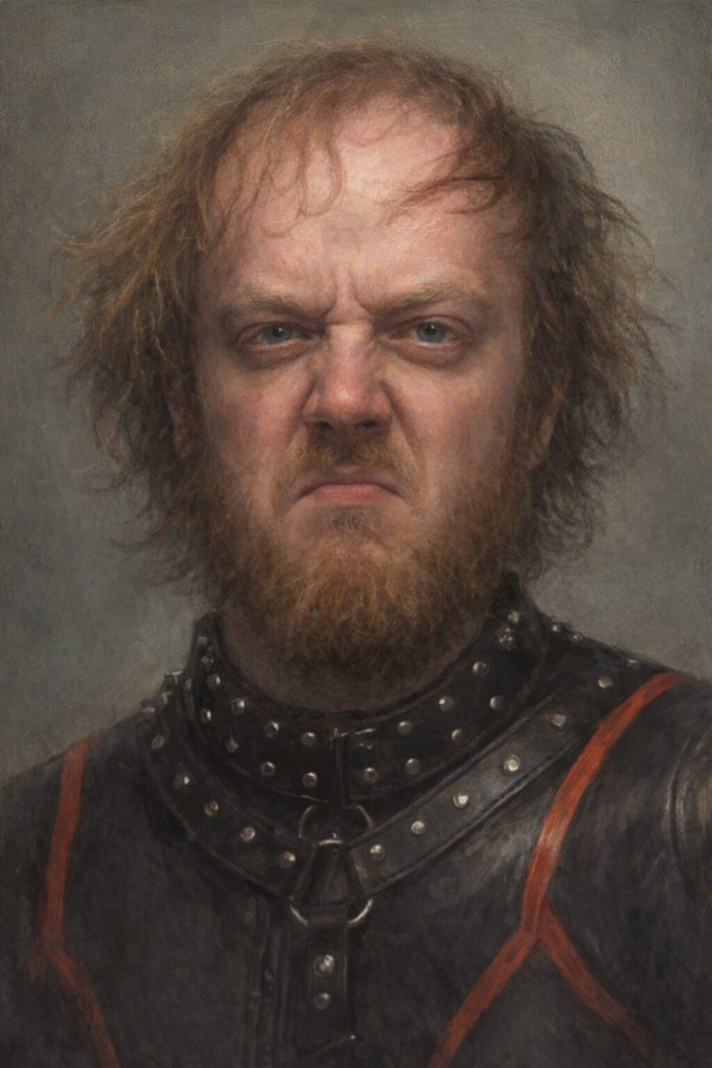 not luke wenke balding white slob man in bondage gear